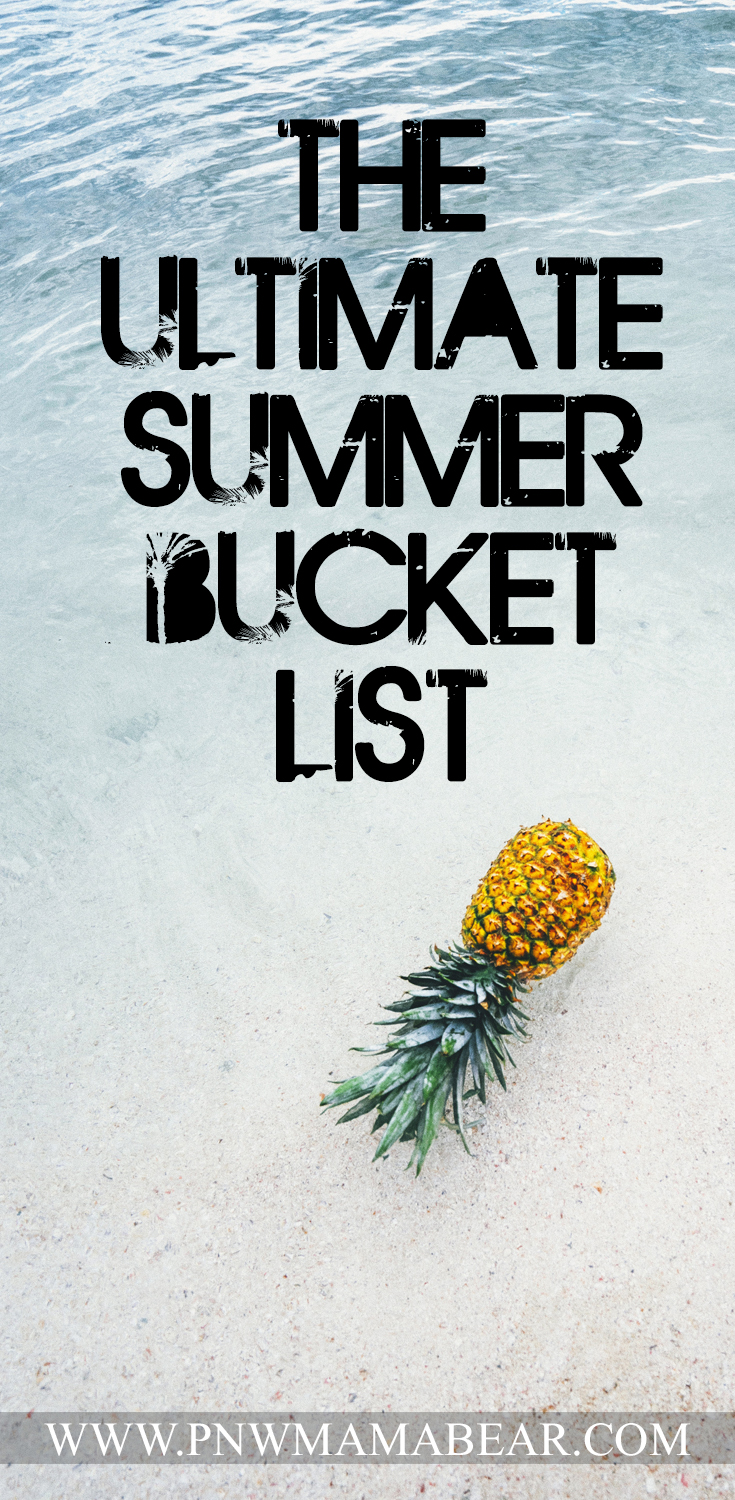 The Ultimate Summer Bucket List! Make the most of Summer with this list of 65+ ways to rock it!