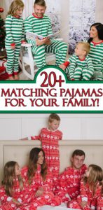 Matching Family Christmas Pajamas you NEED this Holiday Season! Quickly and easily browse over 20 different Prime eligible pajamas! There is something for everyone, including the new baby and the family dog. Click here to view and purchase a set for your family today! /// #christmas #family #matchingpajamas #matchingpjs #matchingjammies #christmasjammies #christmaspajamas #christmaspjs #familypajamas family dog baby sister brother mom dad pjs jammies blog mom stay at home mom work from home mom momprenuer entrepenuer